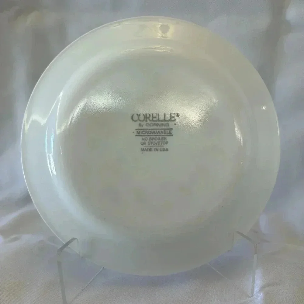 Corelle GARDEN PORTRAIT 2 Bread Dessert Plates and 2 Cups - Picture 3 of 6